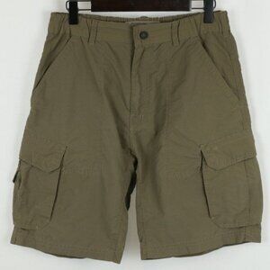 REI Men's Small Brown Quick Drying Cargo Bermuda Hiking Shorts